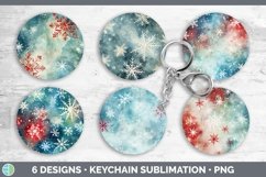 Christmas Christmas Snowflakes Keychain | Bundle Keyring Des Product Image 2