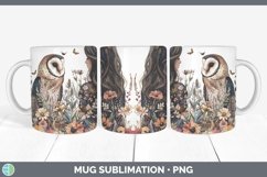 GorgeousWatercolor Mug Wrap design.