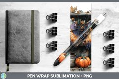 GorgeousBook Halloween Pen Wrap design.