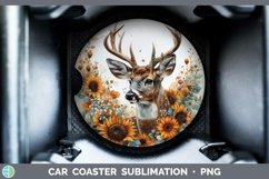 GorgeousAutumn Boho Car Coaster design.