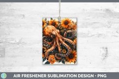 Autumn Boho Octopus Air Freshener Sublimation Car Freshener Product Image 1