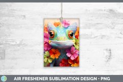 Boho Baby Chameleon Air Freshener Sublimation Car Freshener Product Image 1