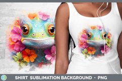 Boho Baby Chameleon Shirt Sublimation Sublimation Background Product Image 1