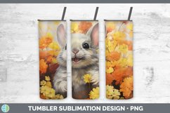 Boho Baby Chinchilla Tumbler Sublimation 20 oz Skinny Tumble Product Image 1