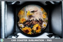 Boho Baby Eagle Car Coaster Sublimation Coaster Designs Product Image 1