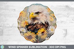 Boho Baby Eagle Wind Spinner Sublimation Spinner Designs Product Image 1