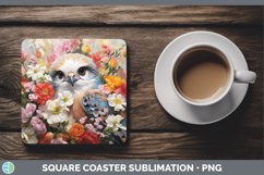 GorgeousBoho Baby Square Coaster design.