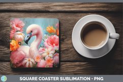 GorgeousBoho Baby Square Coaster design.