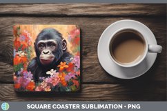 GorgeousBoho Baby Square Coaster design.