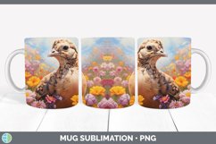 Boho Baby Grouse Mug Wrap Sublimation Coffee Cup Designs Product Image 1