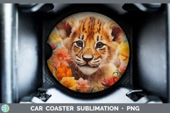 GorgeousBoho Baby Car Coaster design.