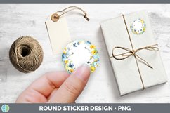 GorgeousAdd a Name Flowers Stickers design.