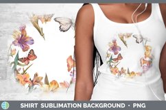 Add a Name Flowers Freesia Shirt Sublimation Sublimation Bac Product Image 1