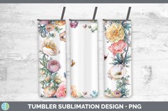 GorgeousAdd a Name Flowers Tumbler design.