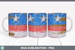Flag Patriotic Mug Sublimation | 4th of July Coffee Cup Product Image 5