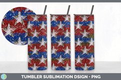 Flag Patriotic Tumbler | 4th of July Sublimation Bundle Product Image 5