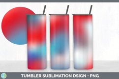 Ombre Patriotic Tumbler | 4th of July Sublimation Bundle Product Image 4