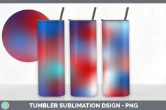 Ombre Patriotic Tumbler | 4th of July Sublimation Bundle Product Image 6