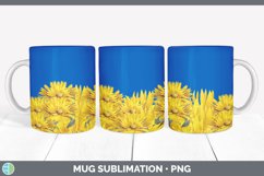 Ukraine Mug Sublimation | Ukraine Flag Coffee Cup Designs PN Product Image 3
