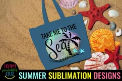 Take Me to Sea Sublimation Design I Summer Sublimation Product Image 2