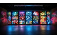 colorful wall with light Product Image 1
