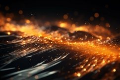 Abstract Glowing Particles Background Wallpaper Product Image 1