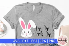 Hip hop hippity hop - Easter SVG EPS DXF PNG Cutting File Product Image 1