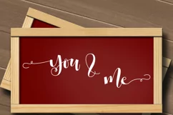 You and me sign svg, valentine sign svg Product Image 2