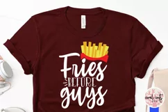 Fries before guys - Women Empowerment EPS SVG DXF PNG Product Image 3