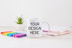 Mug Mockup 11 Oz Blank White Coffee Cup Mock up Product Image 1