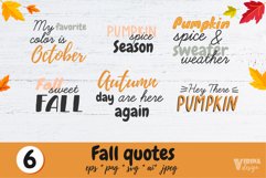 Fall Autumn Quotes Bundle Svg Product Image 1
