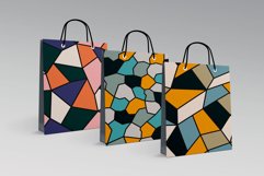 Colorful seamless polygonal patterns Product Image 4