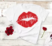 Lips SVG, Valentine svg Cut file DXF EPS PNG Product Image 2