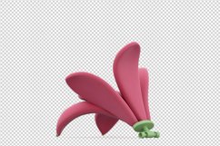 Isometric Arm Chair 3D isolated render Product Image 1