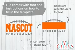 Football SVG | Football Template 007 | Shirt Design Product Image 5