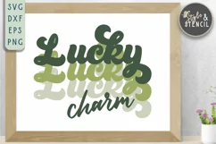 St. Pattys Day Lucky Charm SVG - SVG, PNG, EPS, DXF Product Image 3