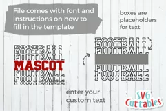 Football SVG | Football Template 0042 | Shirt Design Product Image 2