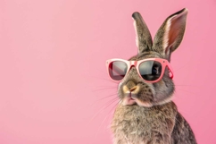 Cool bunny with glasses Product Image 1