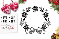 Christmas Wreath SVG Product Image 1