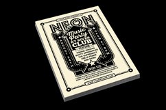 Vintage Neon Music Party Product Image 2