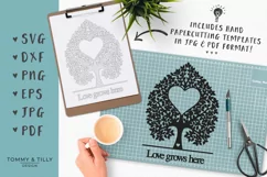 Blank Wedding Tree - SVG EPS DXF PNG PDF JPG Cutting File Product Image 8