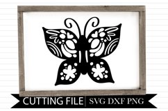 Papercut Butterfly Design SVG Product Image 1