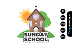 Sunday School Clipart Product Image 1