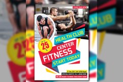 Fitness Flyer Template Product Image 1