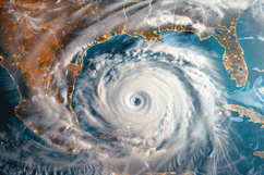 Tropical Cyclone Background Wallpaper Product Image 1