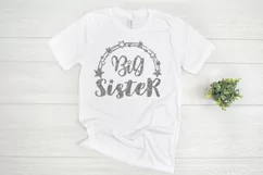 Big sister svg, Middle sister svg, Little sister svg Product Image 7
