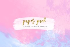 ombre watercolor digital paper, Pastel Ombre digital paper, Watercolour Ombre Digital Papers, Wedding invitation clipart,  Watercolor logo  Product Image 3