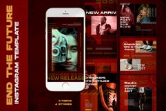 End The Future Instagram Templates Product Image 1