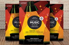 Electro Music Flyer Psd Product Image 1
