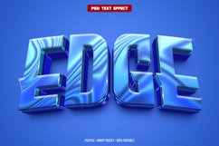 Edge 3D editable text effect Product Image 1